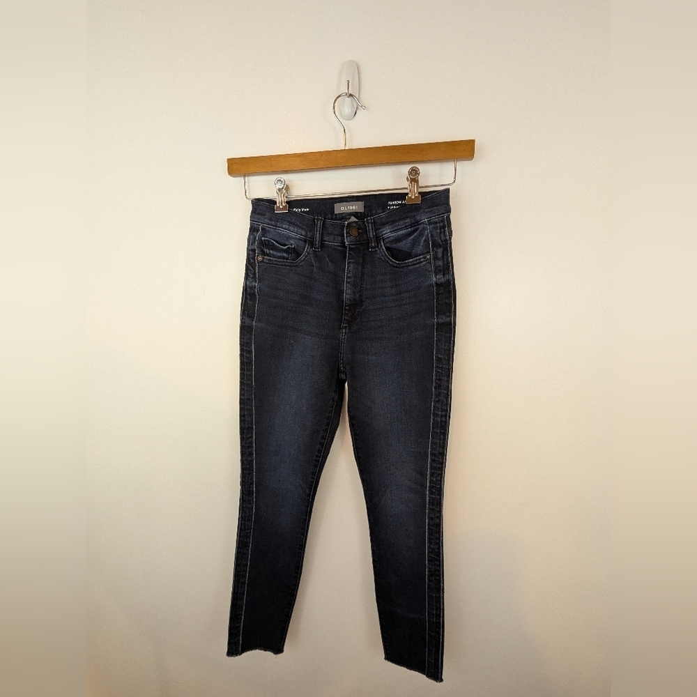 DL1961 Farrow Ankle High Rise Instasculpt Skinny Jeans, Sz 26